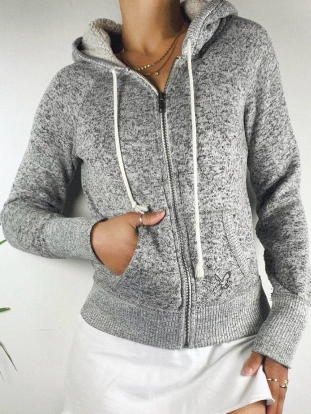 Eagle Outfitters zip-up hoodie size XS